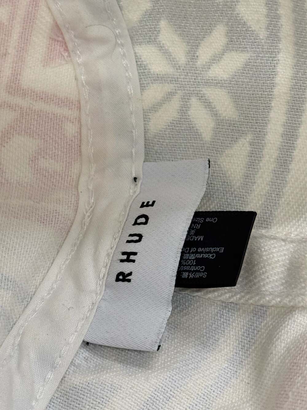 Rhude Multicolor Card Print Bucket Hat - Picture 3 of 10
